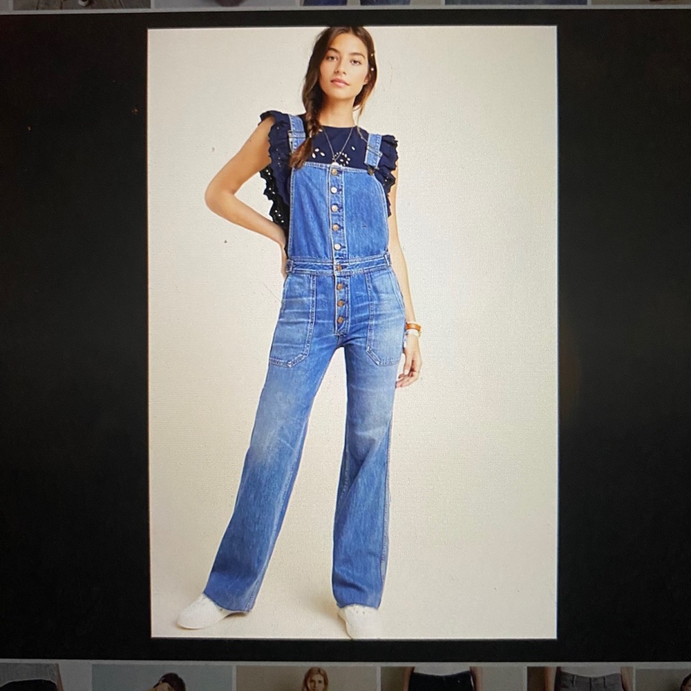 Faye Denim Overalls by Citizen of Humanity